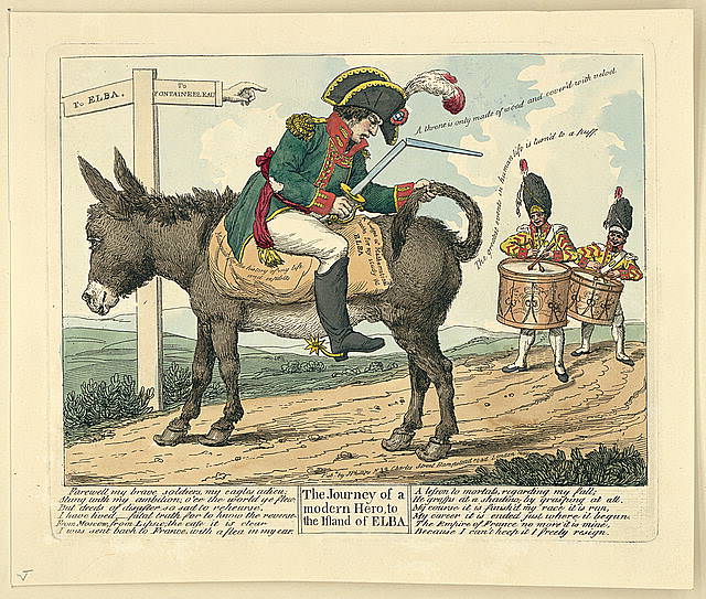 Journey-Modern-Hero-Elba-Napoleon-Caricature
